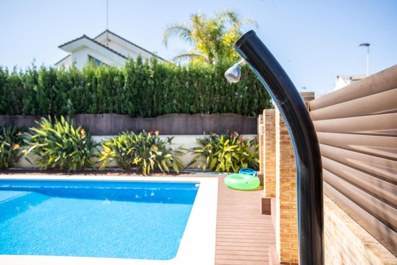 Casa Junto Al Mar Con Jardin Villa Sagunto Bagian luar foto