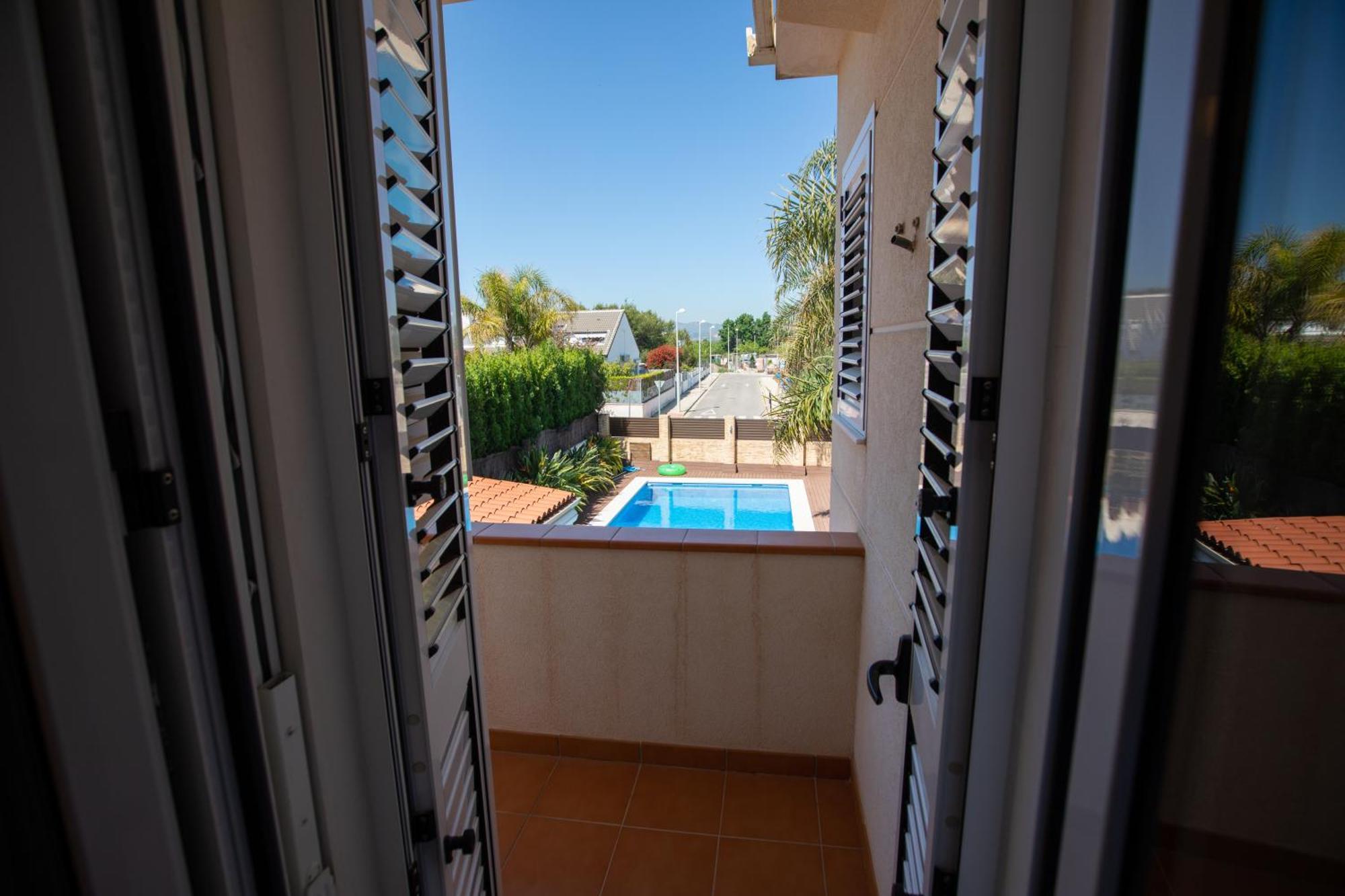 Casa Junto Al Mar Con Jardin Villa Sagunto Bagian luar foto