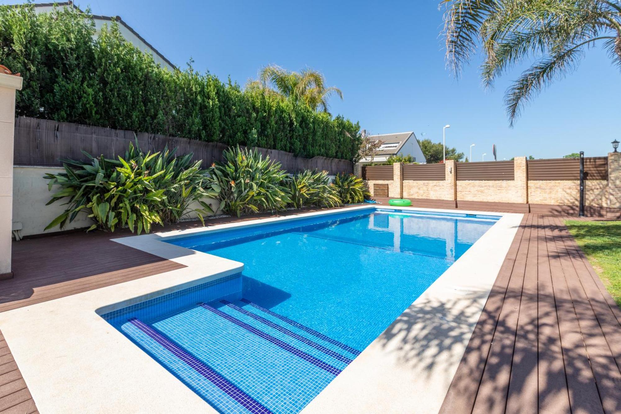 Casa Junto Al Mar Con Jardin Villa Sagunto Bagian luar foto