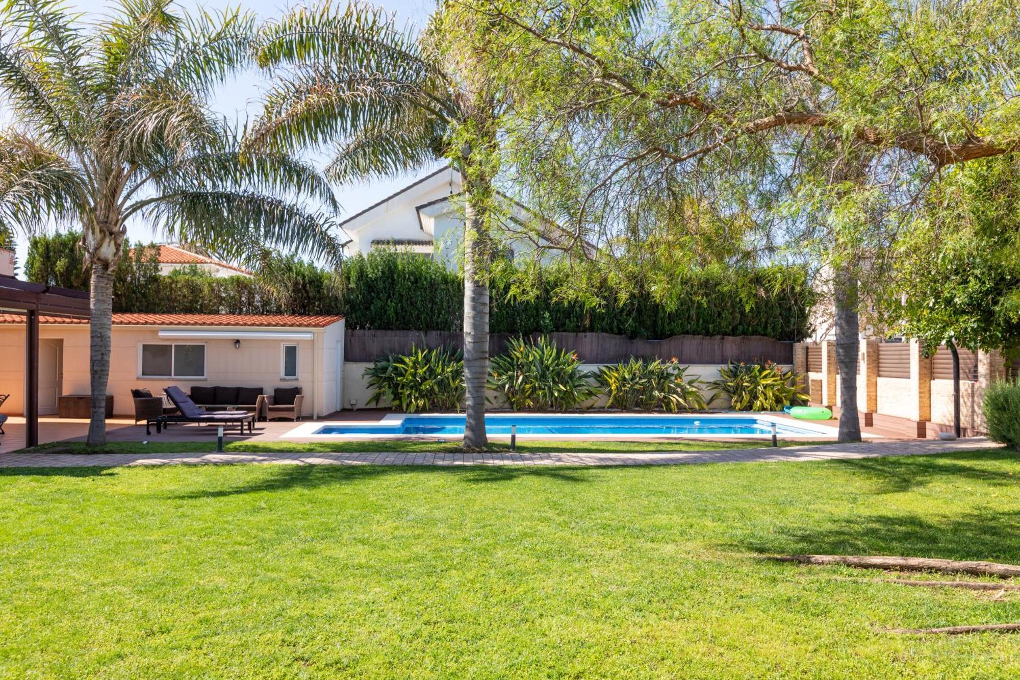 Casa Junto Al Mar Con Jardin Villa Sagunto Bagian luar foto